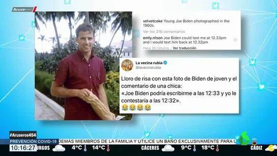 La fotografía de un joven y "guapo" Joe Biden que ha conquistado a 'La vecina rubia' La fotografía de un joven y "guapo" Joe Biden que ha conquistado a 'La vecina rubia'