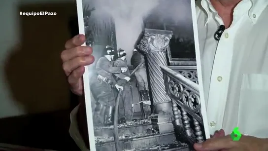 La foto inédita del incendio del Pazo de Meirás: el origen del fuego sigue siendo polémico La foto inédita del incendio del Pazo de Meirás: el origen del fuego sigue siendo polémico