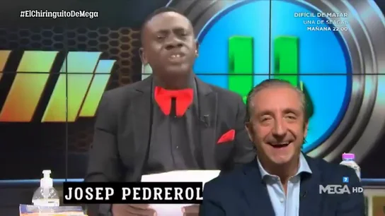 Akrobeto, el cómico más viral de Ghana, recita la alineación de 'El Chiringuito' Akrobeto, el cómico más viral de Ghana, recita la alineación de 'El Chiringuito'