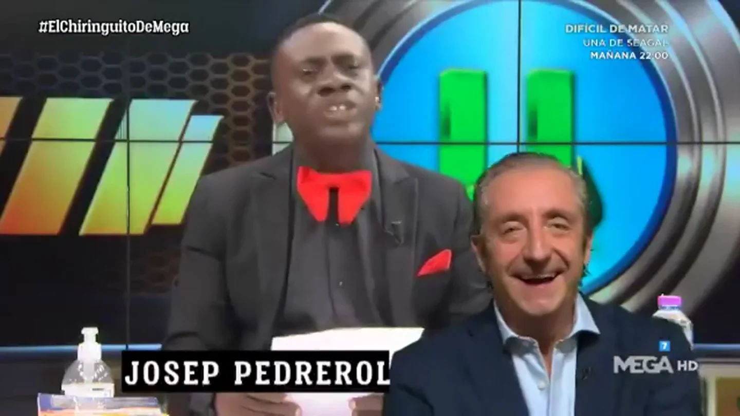 Akrobeto, el cómico más viral de Ghana, recita la alineación de 'El Chiringuito' Akrobeto, el cómico más viral de Ghana, recita la alineación de 'El Chiringuito'