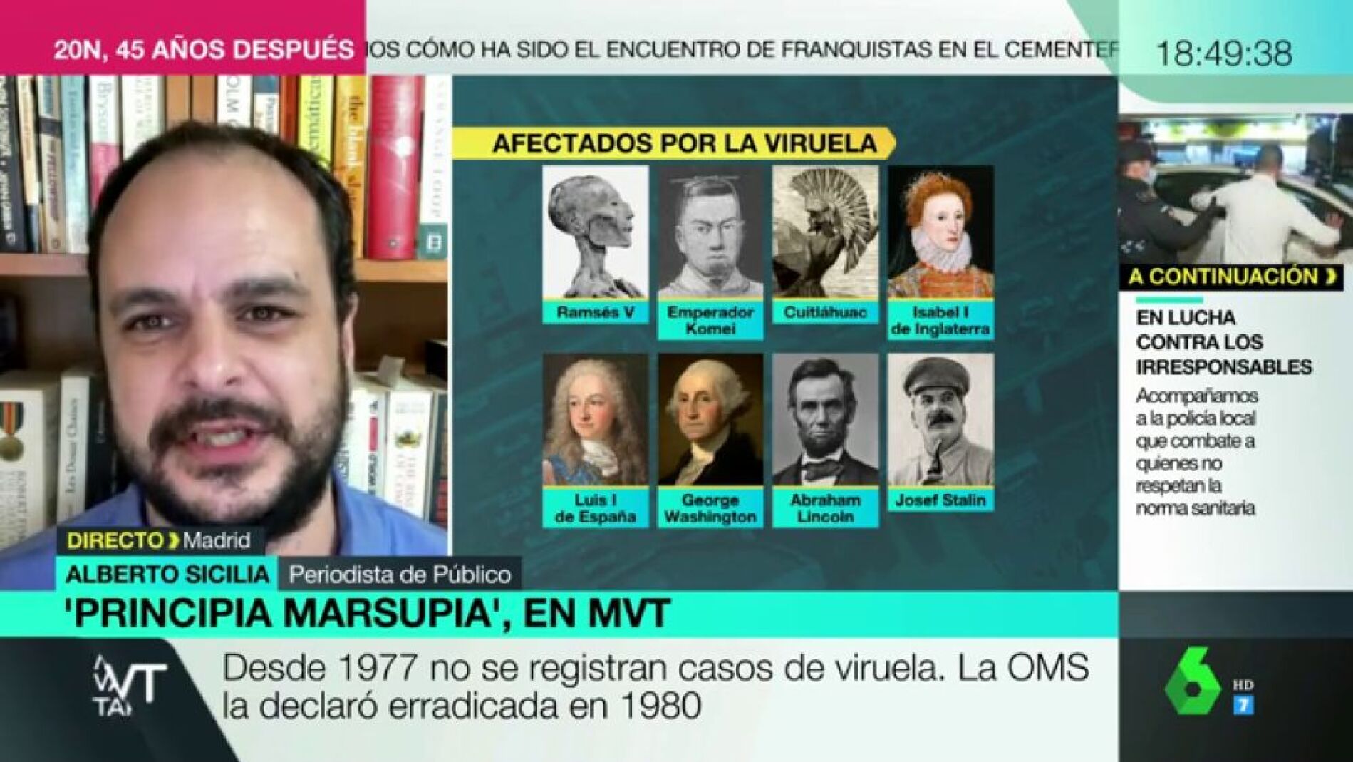 Alberto Sicilia ('Principia Marsupia'), en M&aacute;s Vale Tarde