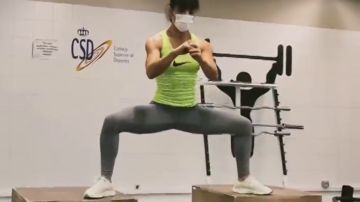 El entrenamiento más extremo de Sandra Sánchez 