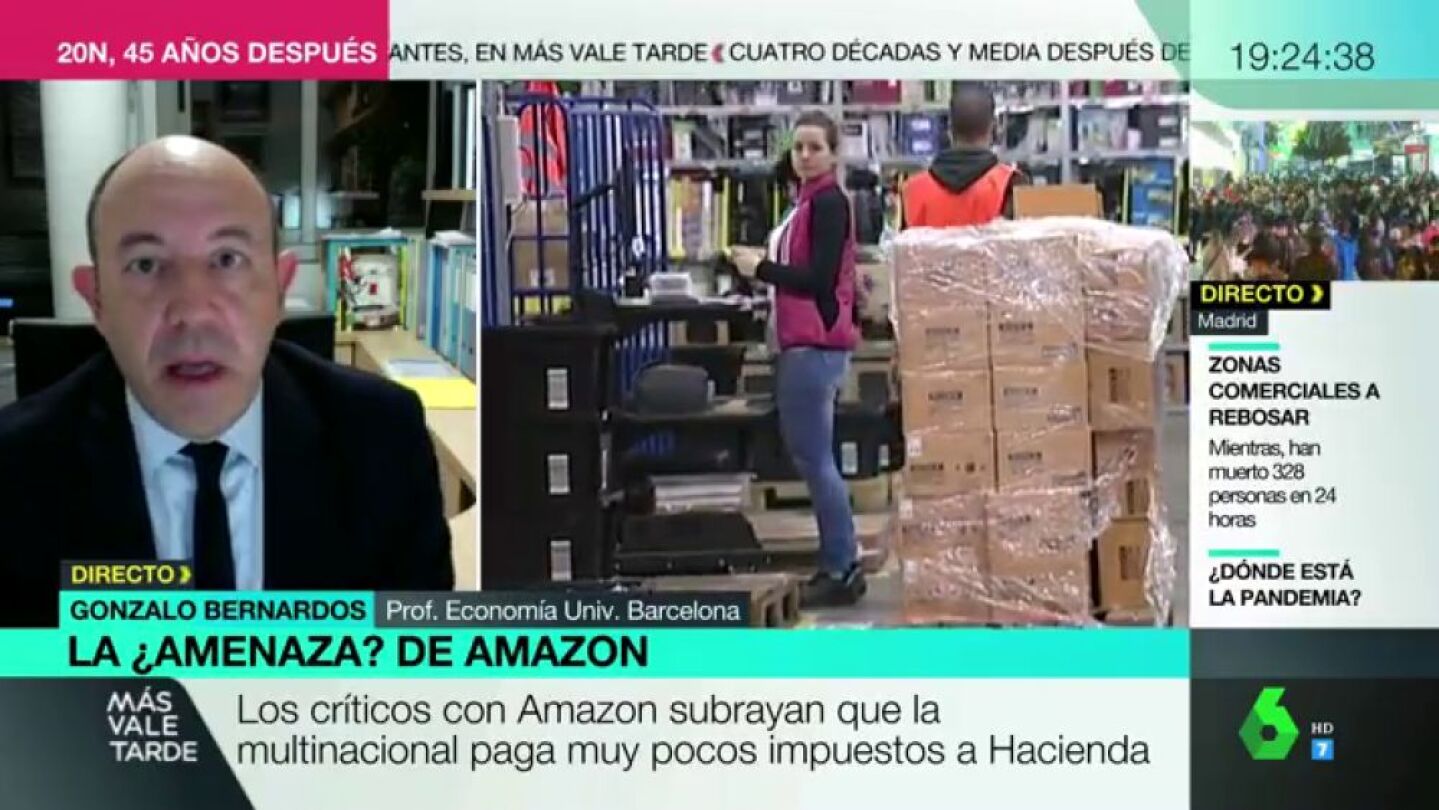 Gonzalo Bernardos, en M&aacute;s Vale Tarde