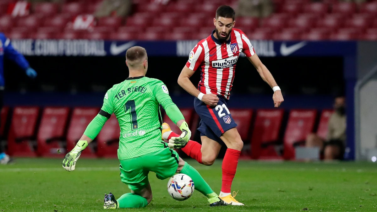 Carrasco bate a Ter Stegen