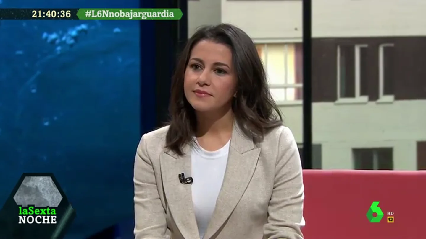 Inés Arrimadas: "Si mañana se tuvieran que votar los Presupuestos, Ciudadanos votaría que no" Inés Arrimadas: "Si mañana se tuvieran que votar los Presupuestos, Ciudadanos votaría que no"