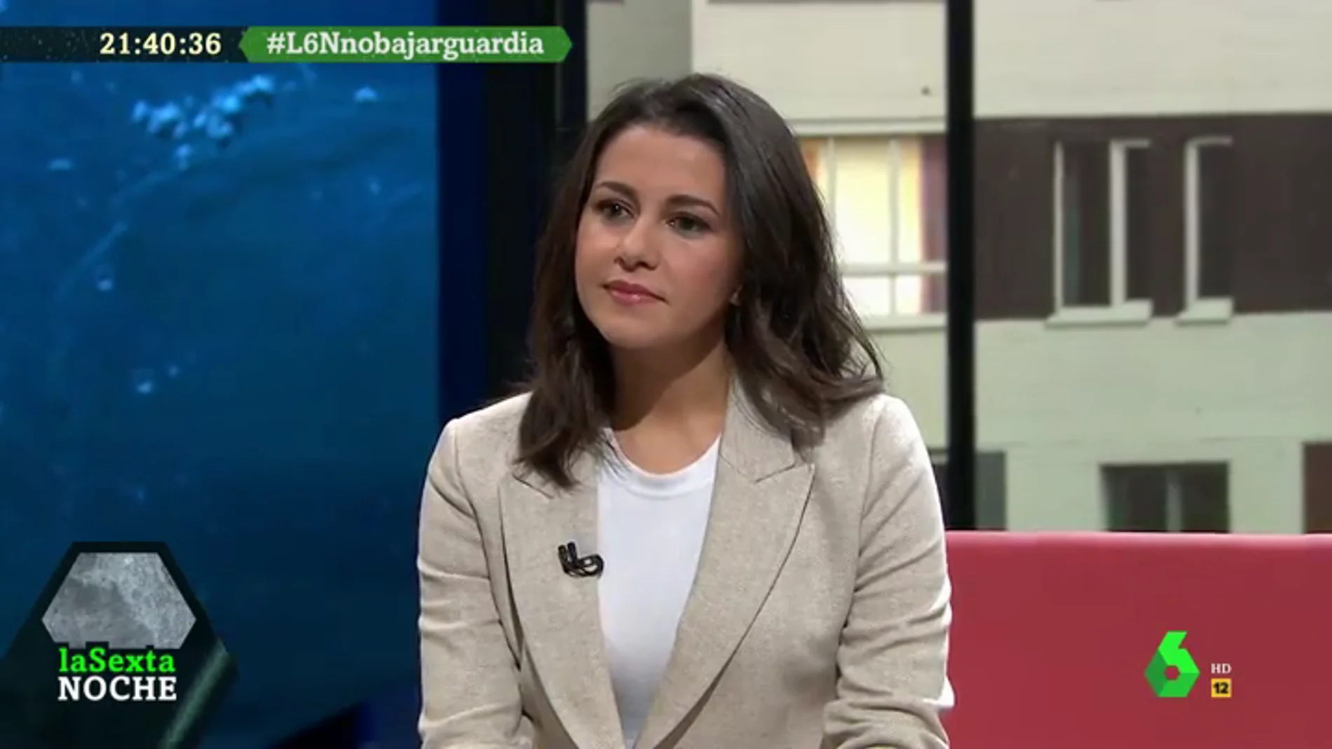 Inés Arrimadas: "Si mañana se tuvieran que votar los Presupuestos, Ciudadanos votaría que no"