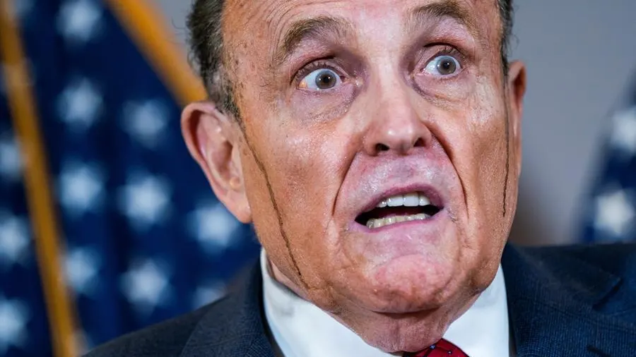 El abogado personal de Trump, Rudy Giuliani