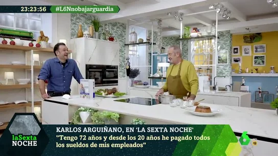 Karlos Arguiñano desvela el mensaje que mandó por error a Paolo Vasile Karlos Arguiñano desvela el mensaje que mandó por error a Paolo Vasile