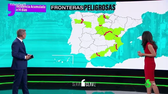 Estas son las fronteras 'más peligrosas' de España por la pandemia: del caso de Ourense-Zamora al de Málaga-Granada Estas son las fronteras 'más peligrosas' de España por la pandemia: del caso de Ourense-Zamora al de Málaga-Granada
