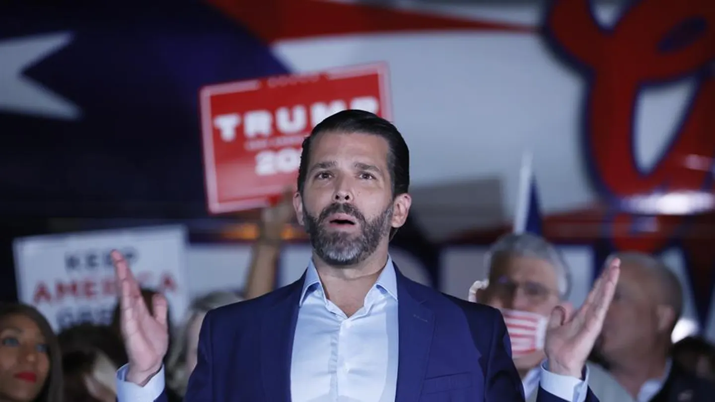 Imagen de archivo de Donald Trump Junior Imagen de archivo de Donald Trump Junior