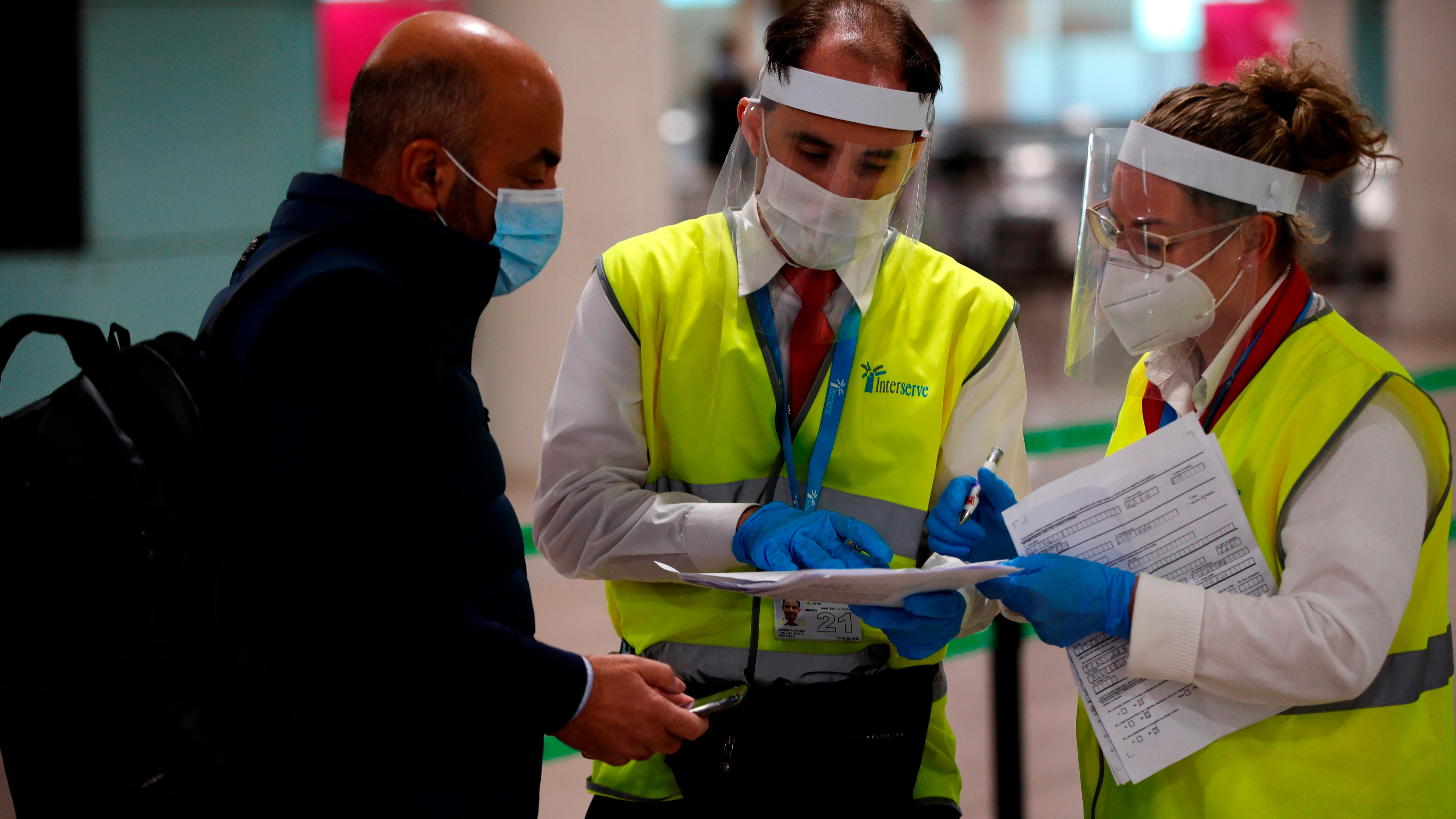 Los aeropuertos se preparan los cribados masivos