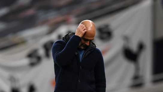 Guardiola, en un partido Guardiola, en un partido