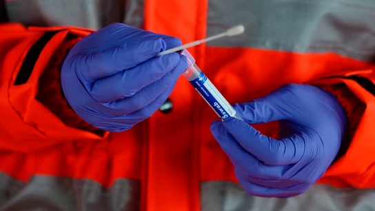 Toma de muestras “Covid-Auto” para la posterior realización de test PCR de detección del coronavirus, en el Hospital Universitario Río Hortega de Valladolid Toma de muestras “Covid-Auto” para la posterior realización de test PCR de detección del coronavirus, en el Hospital Universitario Río Hortega de Valladolid