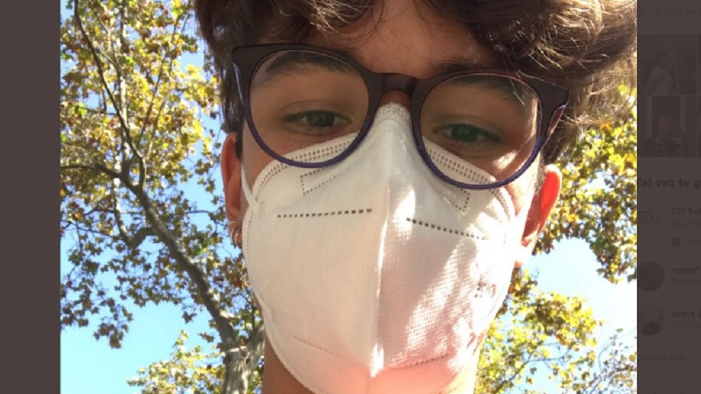 Imagen de Arnau, el joven gay agredido en Barcelona Imagen de Arnau, el joven gay agredido en Barcelona
