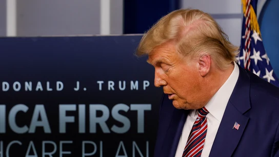 El presidente de los Estados Unidos, Donald Trump El presidente de los Estados Unidos, Donald Trump