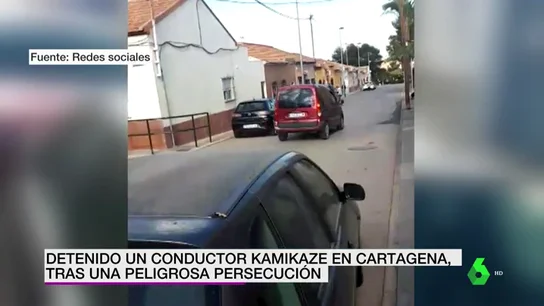 Un conductor kamikaze siembra el pánico en La Manga conduciendo en dirección contraria Un conductor kamikaze siembra el pánico en La Manga conduciendo en dirección contraria
