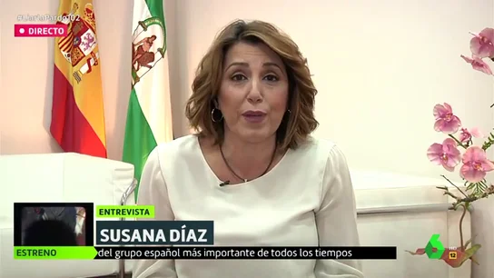 Susana Díaz: "Me pongo en la piel de Sánchez; vive una pandemia con un gobierno de coalición y una derecha asalvajada" Susana Díaz: "Me pongo en la piel de Sánchez; vive una pandemia con un gobierno de coalición y una derecha asalvajada"