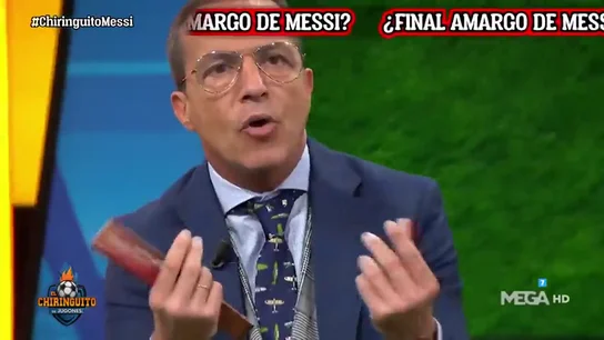 La confesión más sentimental de Cristóbal Soria: "Estoy próximo a la bisexualidad por Messi" La confesión más sentimental de Cristóbal Soria: "Estoy próximo a la bisexualidad por Messi"