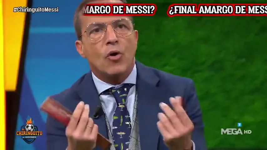 La confesión más sentimental de Cristóbal Soria: "Estoy próximo a la bisexualidad por Messi"