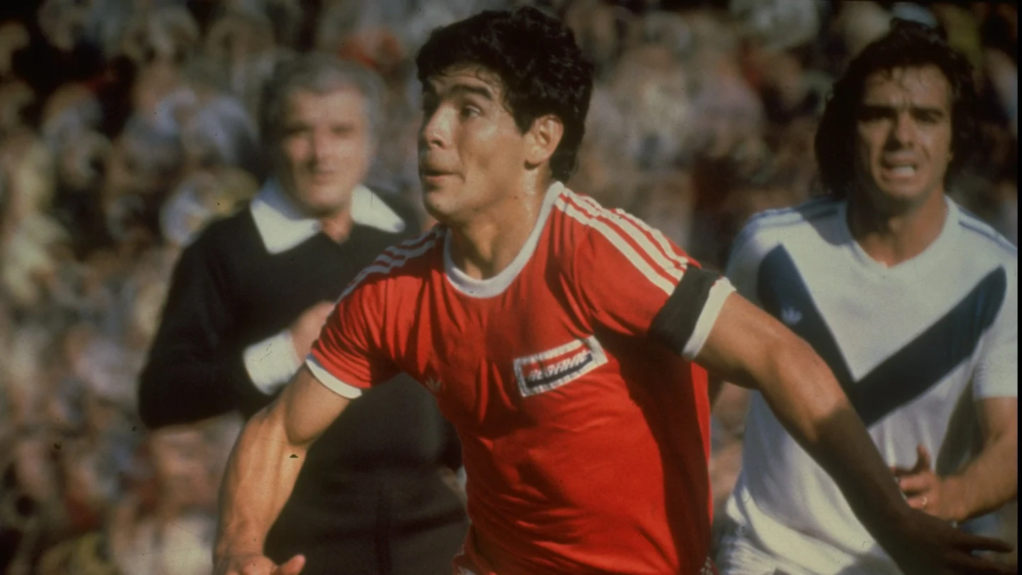 Diego Armando Maradona, en Argentinos Juniors Diego Armando Maradona, en Argentinos Juniors