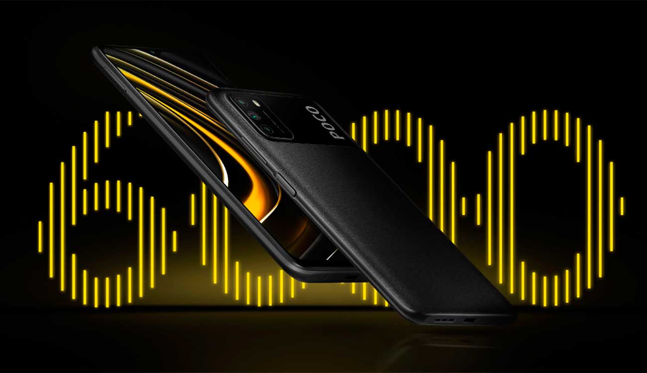 El POCO M3 tiene una enorme batería de 6000mAh