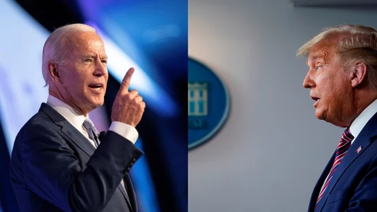 Joe Biden y Donald Trump Joe Biden y Donald Trump