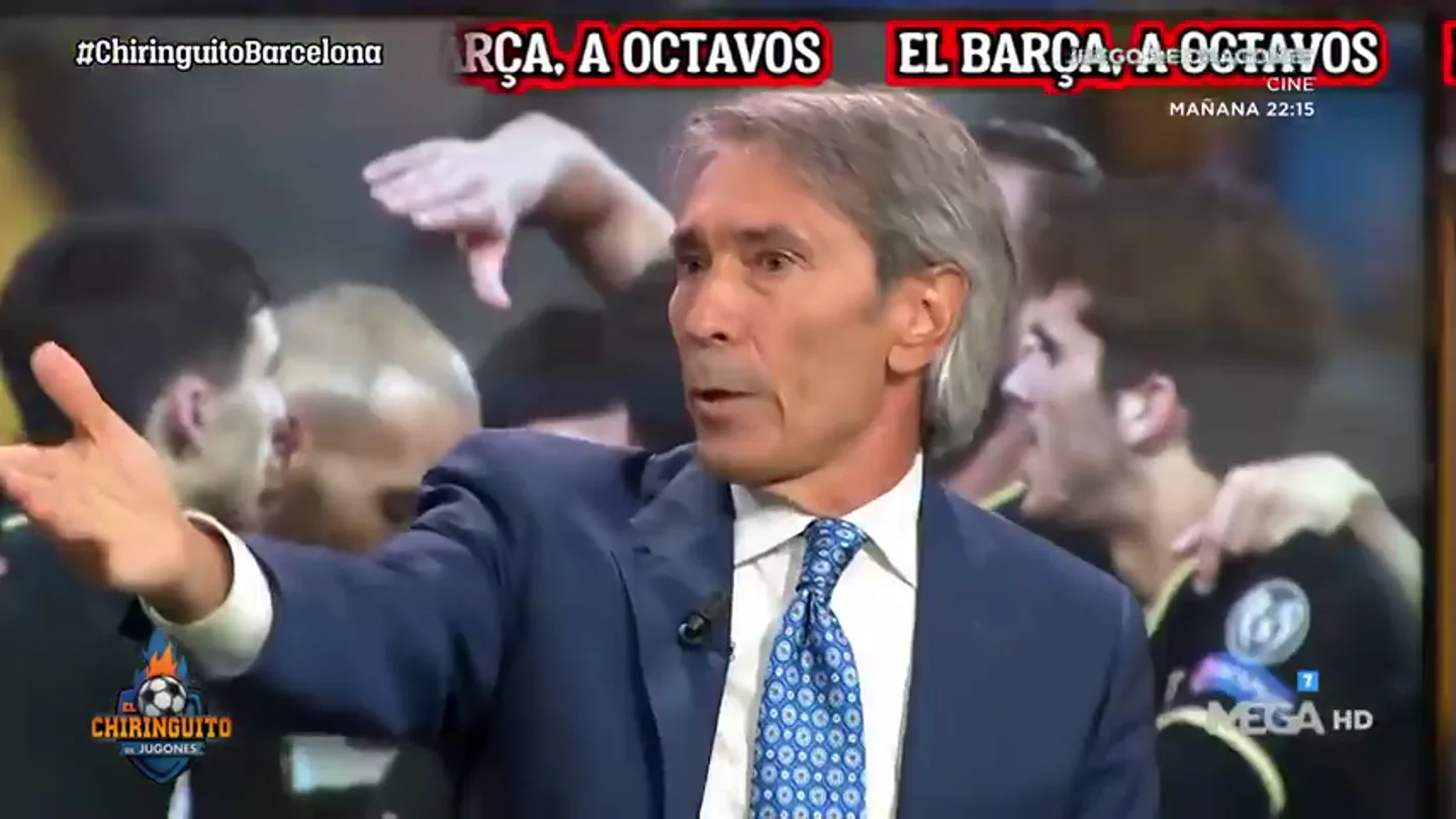 'Lobo' Carrasco ve a Braithwaite fuera del Barça: "No tiene sitio" 'Lobo' Carrasco ve a Braithwaite fuera del Barça: "No tiene sitio"