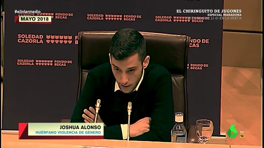 El emotivo discurso con el que Joshua Alonso reivindicó en el Senado una pensión para los huérfanos de la violencia machista El emotivo discurso con el que Joshua Alonso reivindicó en el Senado una pensión para los huérfanos de la violencia machista