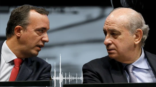 El tenso careo entre Jorge Fernández Díaz y Francisco Martínez El tenso careo entre Jorge Fernández Díaz y Francisco Martínez