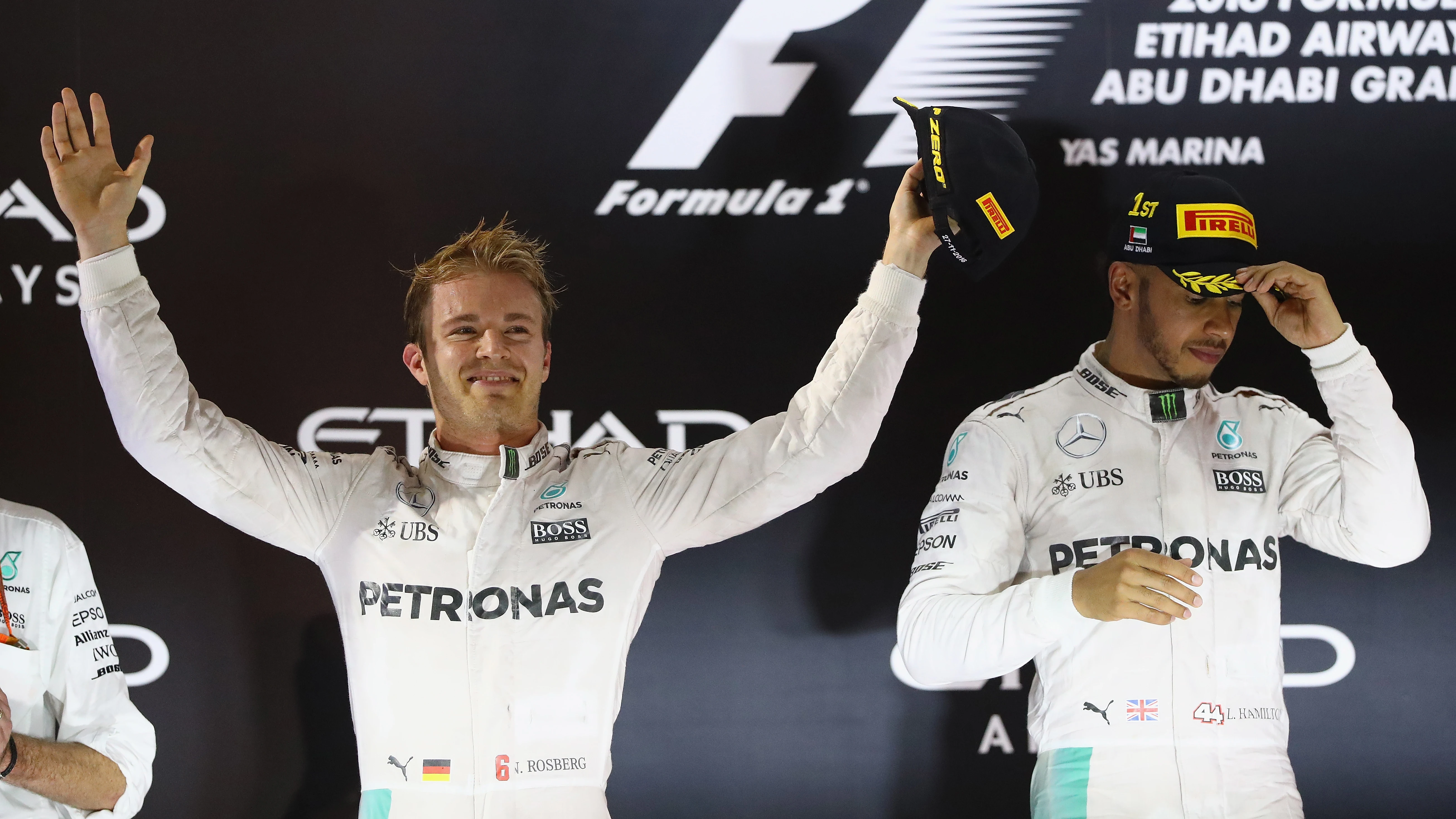 Nico Rosberg y Lewis Hamilton