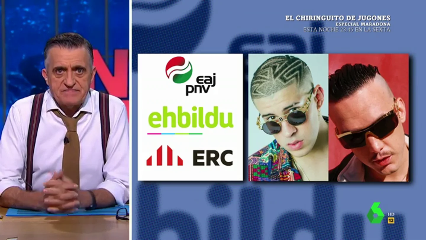 Como Bad Bunny o como un grupo indie: así actúan los partidos políticos al negociar los Presupuestos con el Gobierno Como Bad Bunny o como un grupo indie: así actúan los partidos políticos al negociar los Presupuestos con el Gobierno