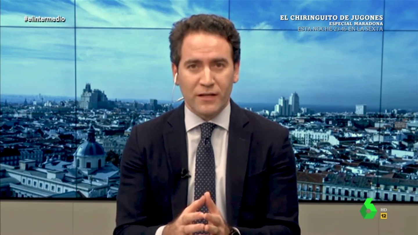 El pronóstico de García Egea sobre el nuevo hospital de pandemias: "Dentro de 50 años los ciudadanos querrán ponerle 'Díaz Ayuso'" El pronóstico de García Egea sobre el nuevo hospital de pandemias: "Dentro de 50 años los ciudadanos querrán ponerle 'Díaz Ayuso'"