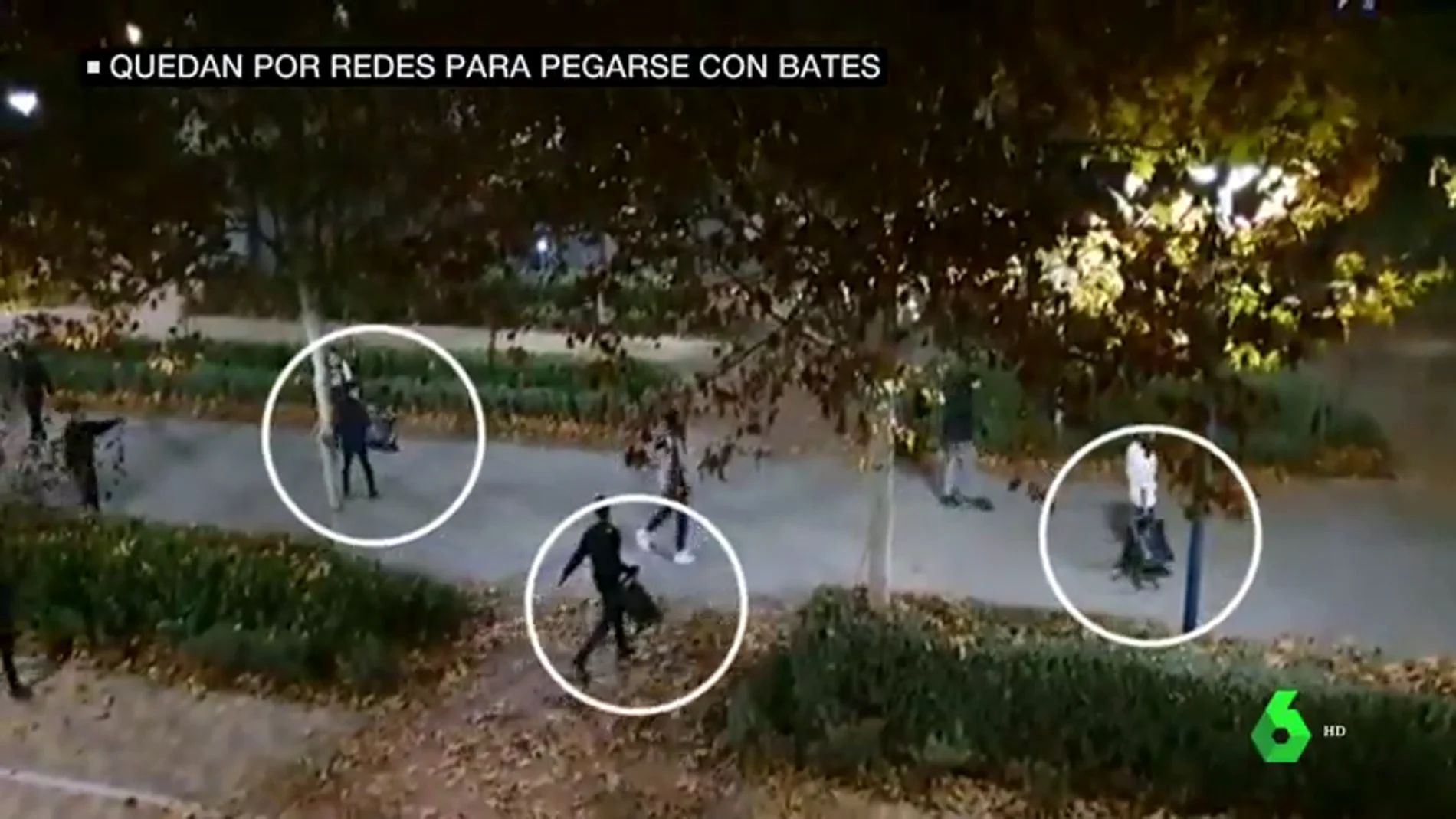 Menores quedan por redes sociales para pegarse con bates, sillas y piedras en Torrejón de Ardoz