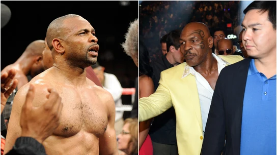 Roy Jones Jr. y Mike Tyson Roy Jones Jr. y Mike Tyson