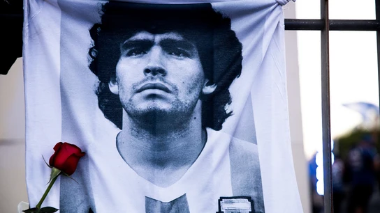 Último adiós a Diego Armando Maradona Último adiós a Diego Armando Maradona