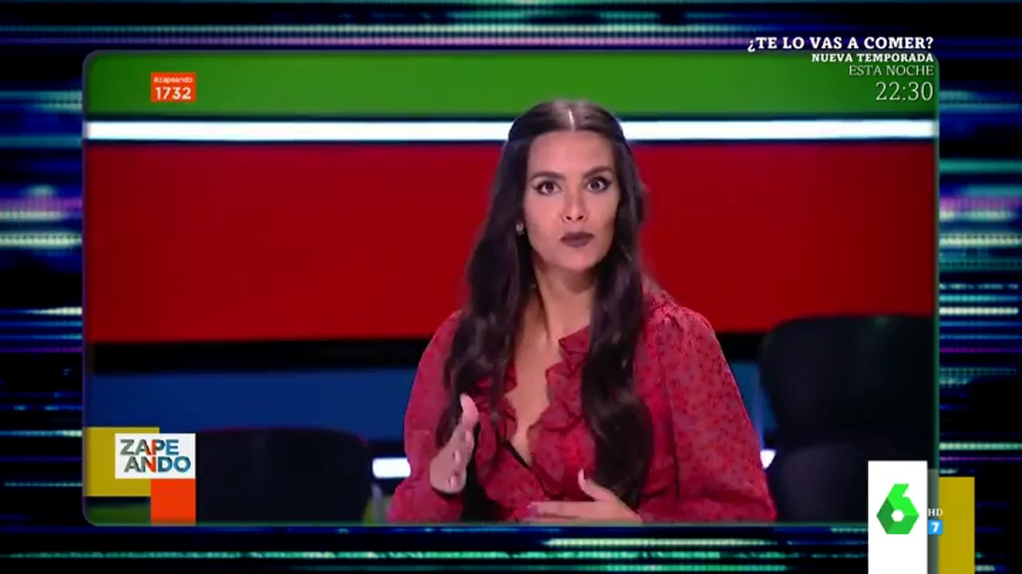 La pista de Cristina Pedroche en pleno directo de Zapeando sobre 'Mask Singer' La pista de Cristina Pedroche en pleno directo de Zapeando sobre 'Mask Singer'