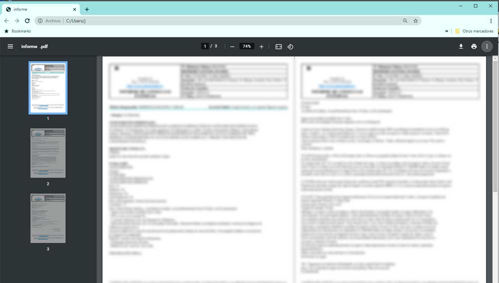 Así es el nuevo visor de pdf de Google Chrome
