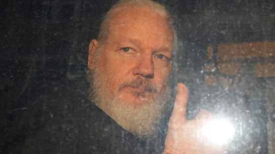 El activista y periodista Julian Assange, fotografiado en Reino Unido en el año 2019 El activista y periodista Julian Assange, fotografiado en Reino Unido en el año 2019