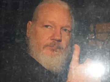 El activista y periodista Julian Assange, fotografiado en Reino Unido en el año 2019