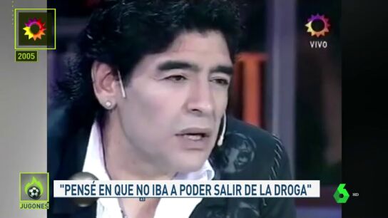El d&iacute;a que Maradona se entrevist&oacute; a s&iacute; mismo