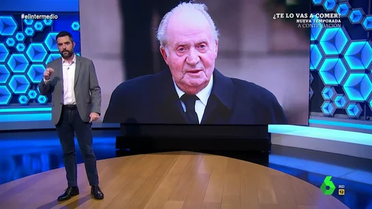 El análisis de Dani Mateo tras descubrir que el rey emérito compró tres armas por más de 100.000 euros El análisis de Dani Mateo tras descubrir que el rey emérito compró tres armas por más de 100.000 euros