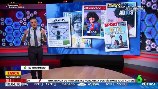 El 'dardo' irónico de Wyoming a sus guionistas El 'dardo' irónico de Wyoming a sus guionistas