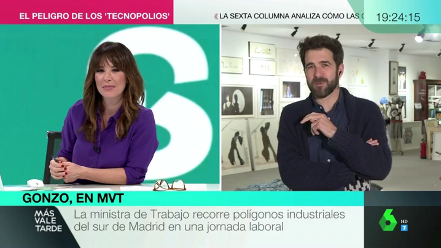 El elogio de Gonzo a Yolanda Díaz antes de Salvados: "No puso ni una sola condición" El elogio de Gonzo a Yolanda Díaz antes de Salvados: "No puso ni una sola condición"