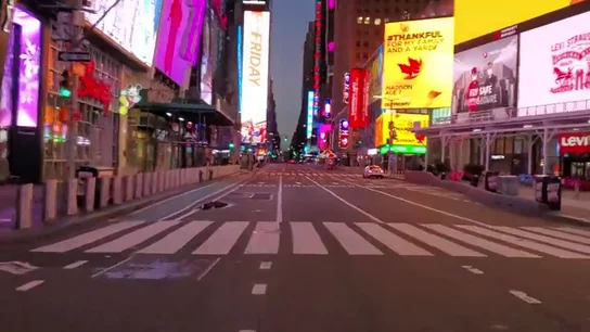 REEMPLAZO Las impactantes imágenes de Nueva York desierta en pleno Black Friday por la pandemia REEMPLAZO Las impactantes imágenes de Nueva York desierta en pleno Black Friday por la pandemia