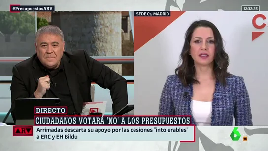 Inés Arrimadas en ARV Inés Arrimadas en ARV