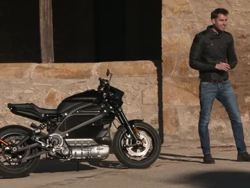 Es eléctrica, pero sigue siendo una Harley Davidson Es eléctrica, pero sigue siendo una Harley Davidson