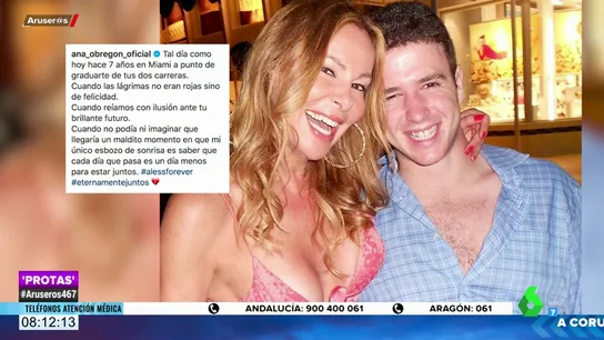 El desgarrador mensaje de Ana Obregón a su hijo Álex Lequio El desgarrador mensaje de Ana Obregón a su hijo Álex Lequio