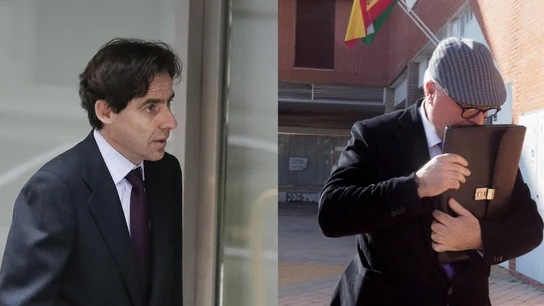 Imágenes de archivo de Javier López Madrid y el excomisario Villarejo Imágenes de archivo de Javier López Madrid y el excomisario Villarejo