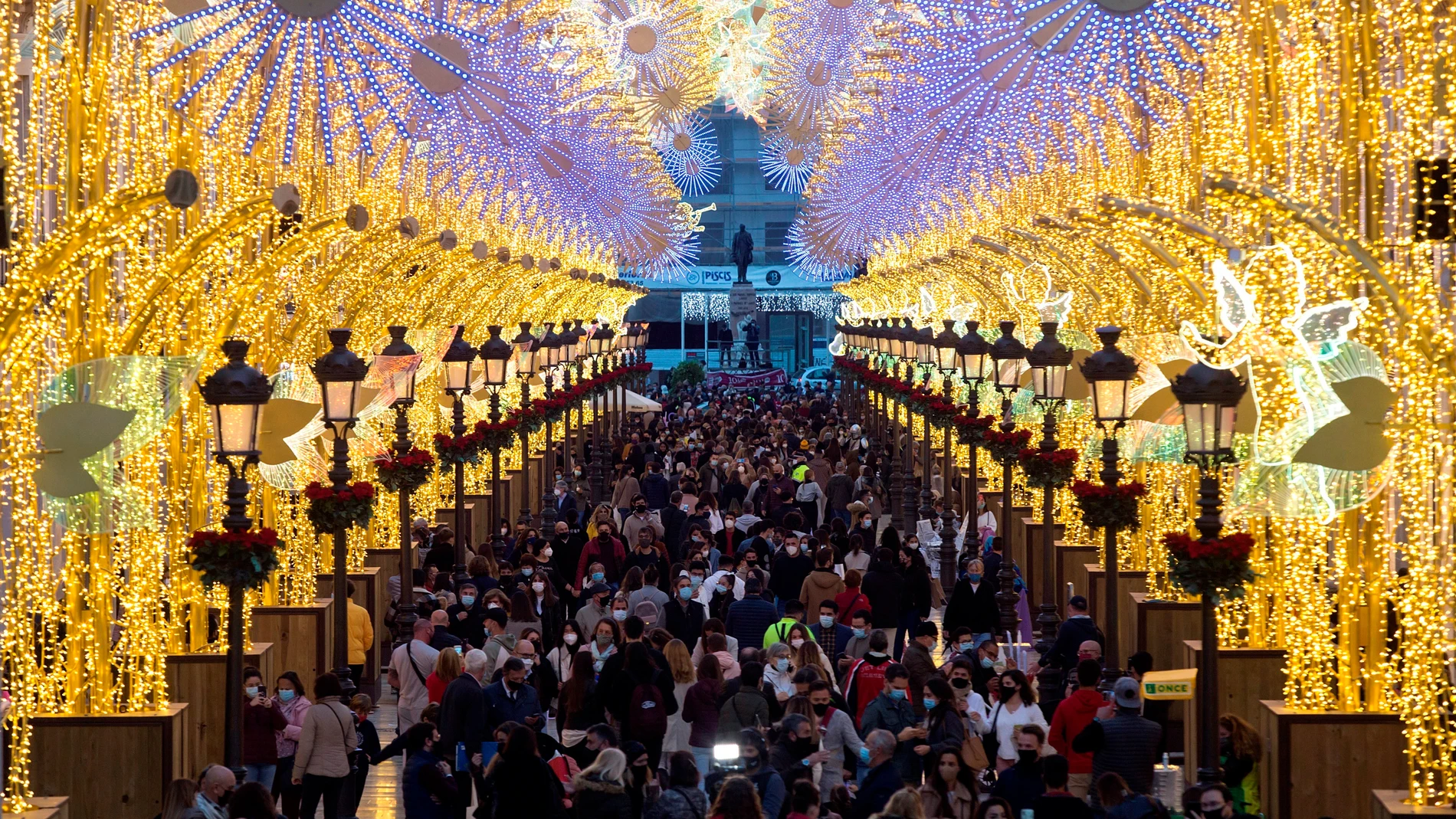 Alumbrado de Navidad en Málaga