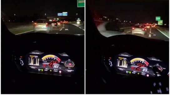 Alessio Deledda, a más de 160 kilómetros por hora Alessio Deledda, a más de 160 kilómetros por hora